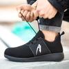 Unisex Breathable Safety Shoes Casual Sports Shoes Anti-Smashing And Wear-Resistant Safety Shoes