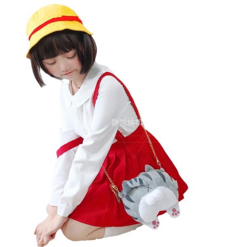 Cherry Maruko Children's Clothing Anime Girls Student Uniform Cute Children's Skirt