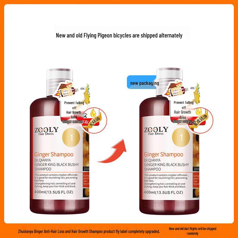 Zhuo Lan Ya Ginger Anti-Hair Loss & Growth Shampoo