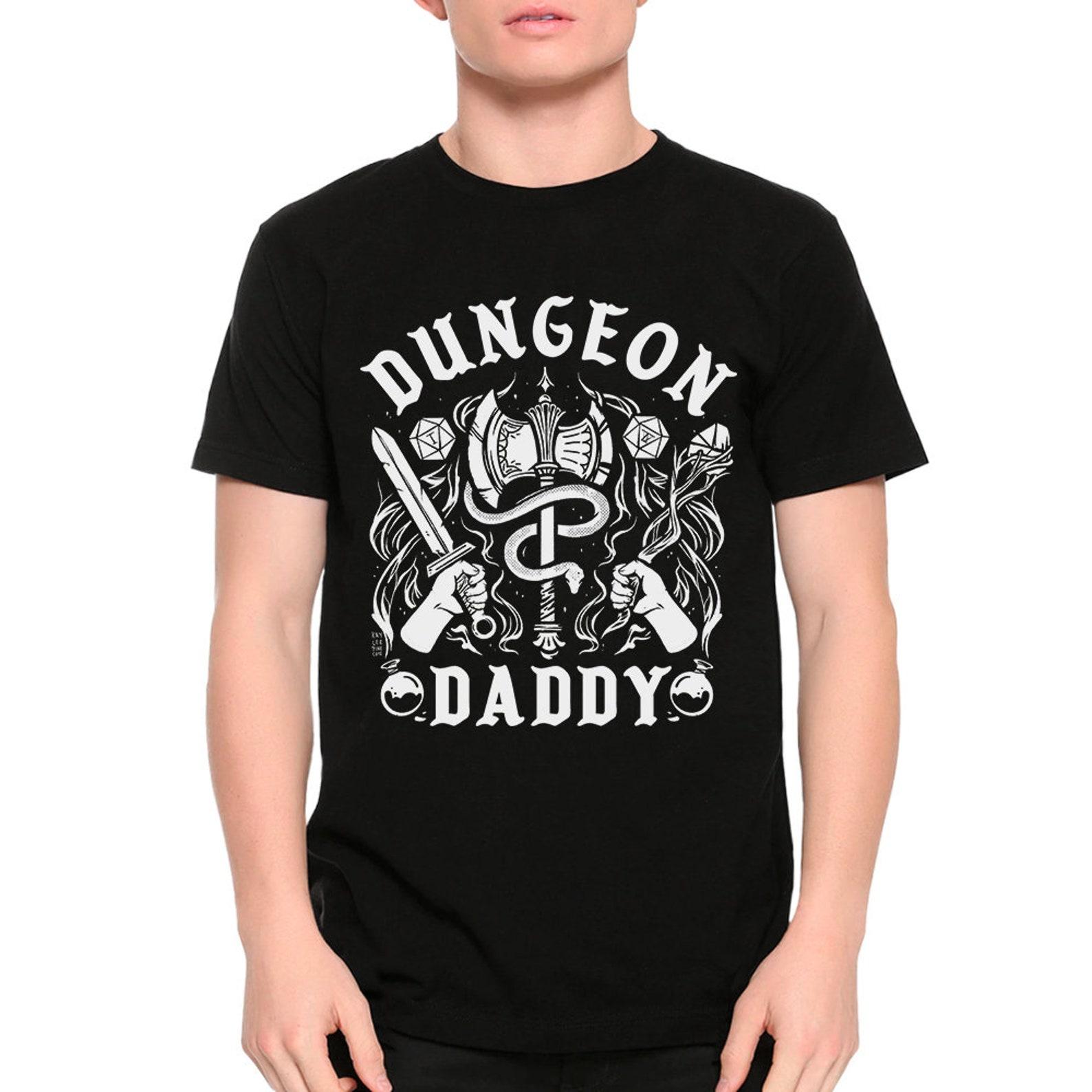 Dungeon Daddy D&D T-Shirt, Dungeons and Dragons, DnD Shirt, Men s Women s Sizes (wr-127) 3XL