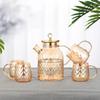 Drinkware Transparent Kettle Teapot Glass Water Jug With Lid Beverage Dispenser Juice Container Heat Resistant Cold Jugs Kitchen