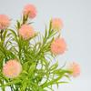 Dandelion Pine Ball Artificial Green Plant Bouquet for Home and Garden Décor