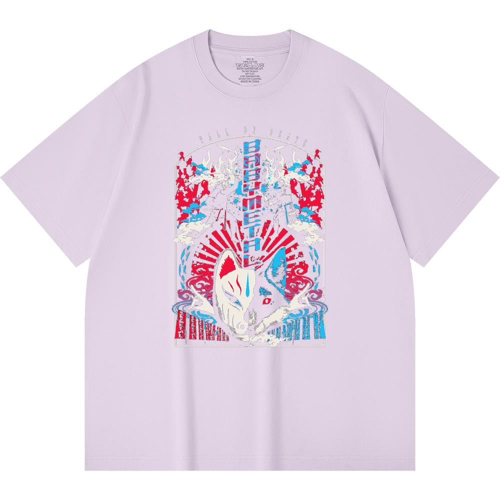 230 Gsm 100% Cotton Heavy Metal T-Shirt  Rock Band Popular Music Print Unisex Heavy Cotton T Shirt