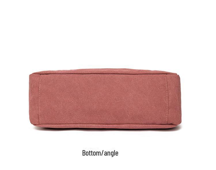 Damen Canvas Tote & Umhänge-Messenger-Taschen mit großem Fassungsvermögen