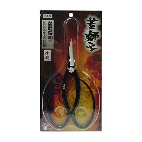 Wakajishi Bonsai Shears All Steel 180mm No. 725013