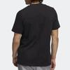 Adidas maglietta nera t-shirt uomo Foil HK9157 S