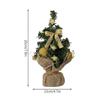 with LED Light Desktop Tree Ornaments Mini Merry Christmas Decorations  Home Xmas Decor