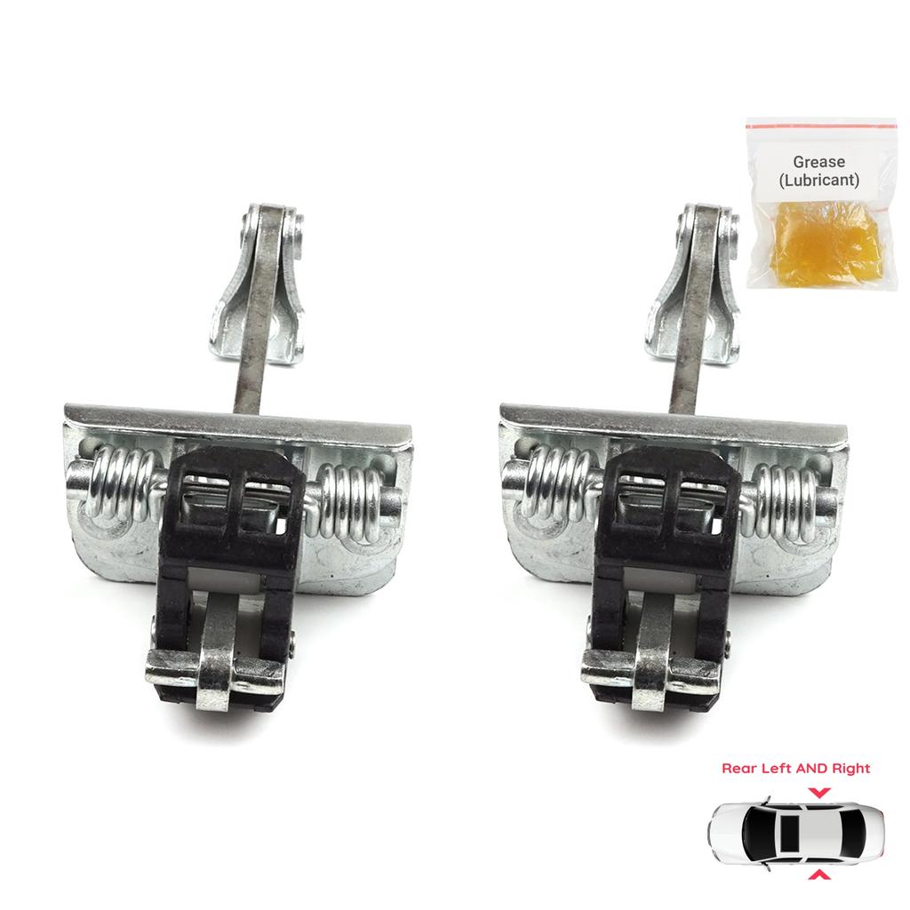 BDP825-1 2 Pieces Rear Left AND Right Door Catch Hinge Brake Stop Check Strap Limiter for Citroen C4 MK2 NC 2010-2020 DS4 MK1 NX 9181R2