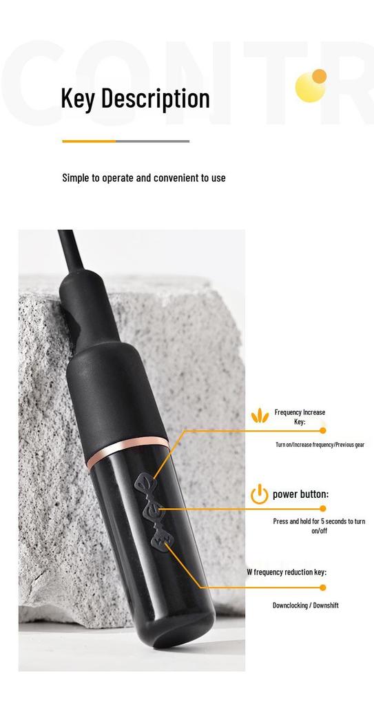 ROSELEX Ma Yan Bang Mini Vibrator Urethral & Prostate Massager Alternative Sex Toy
