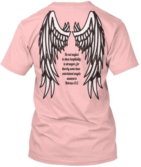 

Hebrews 13 2 Tee T shirt Made in the USA Size S to 5XL S
