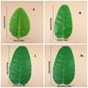 4Pcs Vibranting Tropicals Banana Leaves Home and Outdoor Decoration Realistic Texture Easy Shape Adjustment Designs