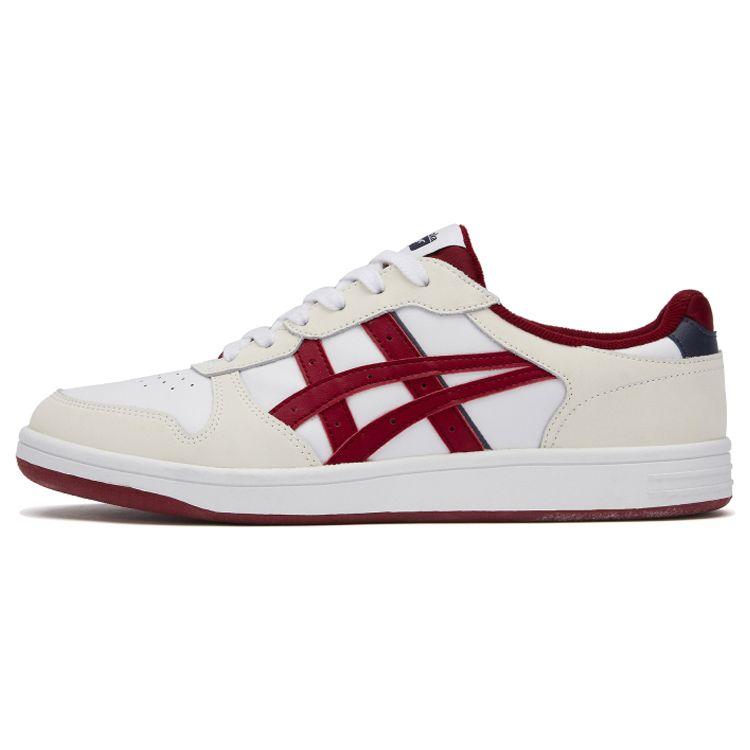 ONITSUKA TIGER Buzzer Trainer Casual Lightweight Breathable Low-Top Skate Shoes Unisex Sneaker White Red 1183B896-103