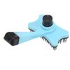 Pets Brush Remove Loose Undercoat and Tangled Hair Improve Blood Circulation for Cat DogBlue
