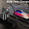 PD33W GaN QC3.0 Fast Charger 9V/12V EU/AU/UK Spec USB Adapter