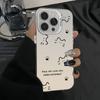 Cute Cat Symbol Phone Case For iPhone 16 e 15 14 13 12 11 Pro Max Plus Mini X XS XR SE 2020 2022
