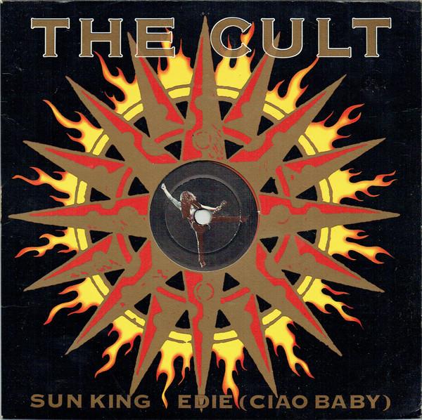 7-дюймовая пластинка CULT Sun King Edie Ciao Baby BEG235 BEGGARS BANQUET 1989 UK Рок Б/у