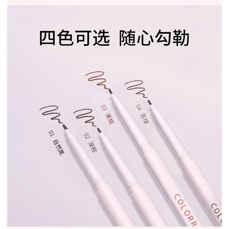 COLORROSE - Slim Pocket Eyebrow Pen - 4 Colors