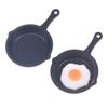 Dollhouse Miniature Frying Egg Pans For 12Th Dolls House Kitchen Accessories