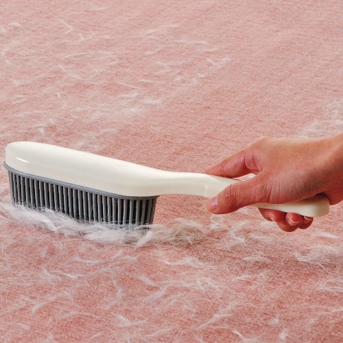 Azuma Industrial Carpet Cleaning Brush, Cleaning Brush Kakitoru, 29cm Long, Rubber Brush for Easily Ripping Up Tangled Hair and Dust from Carpets, BA7