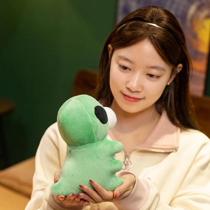 Hollow Knight Green Talking Grub Plush Toy Cute Anime Monster Doll Gift For Fans Home Decor