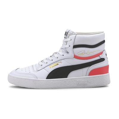Ralph Sampson Vielseitige High-Top-Skateboardschuhe für Kinder Weiß Jugendliche 373810-01