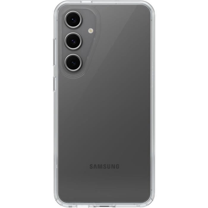 Coque - OTTERBOX - Symmetry Clear - Samsung Galaxy S24 FE - Protection fine - Écologique