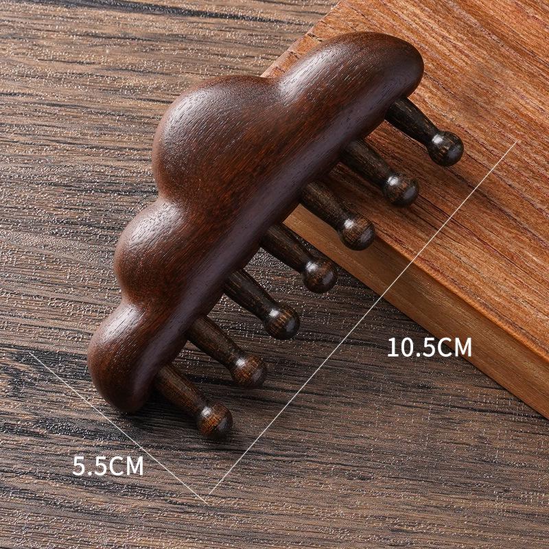 

Golden Sandalwood Universal Meridian Massage Comb