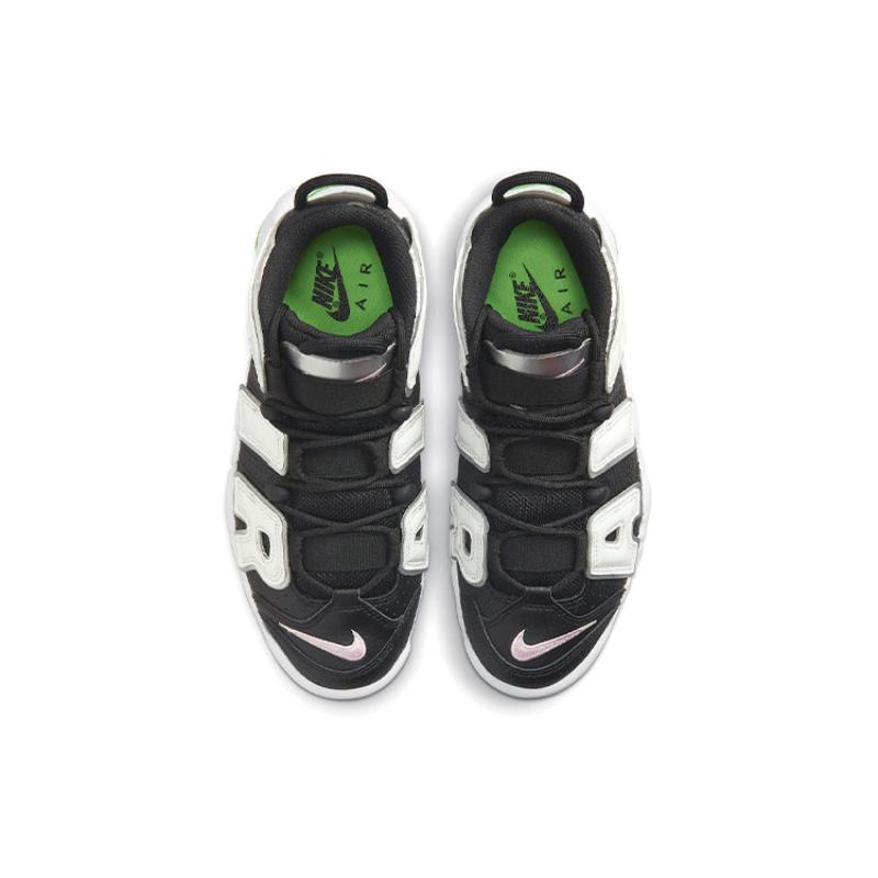Nike Air More Uptempo 'Black Metallic Silver' Damen Vintage Basketballschuh DN8008-001
