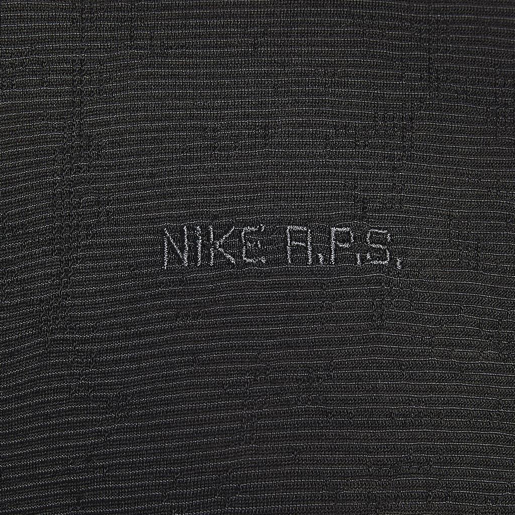 Nike Dri-FIT ADV Axis Performance System Einfarbig Rundhals Schnelltrocknend Vielseitig Langarm T-Shirt Herren Oberteile Schwarz FZ0992010