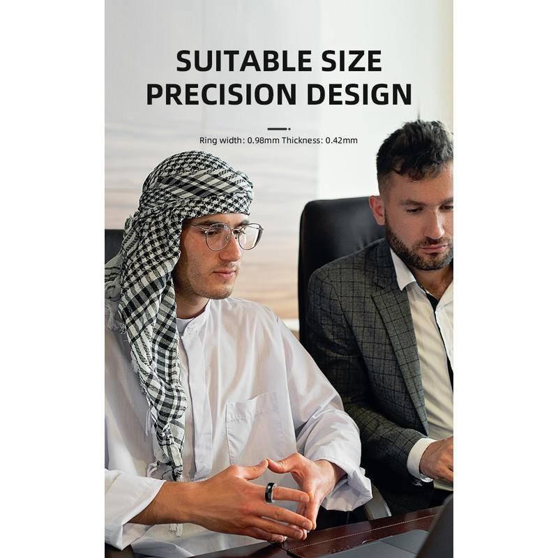 Time On Point Vibration Alert Portable Lightweight Zikr Ring New Smart Counter Digital Ring Waterproof Counter Azan Reminder