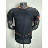 Herren Corinthians Auswärtsfußballtrikot Saison 2025-2026 Kurzarm-Fußballhemd Schwarze Bambusfaser