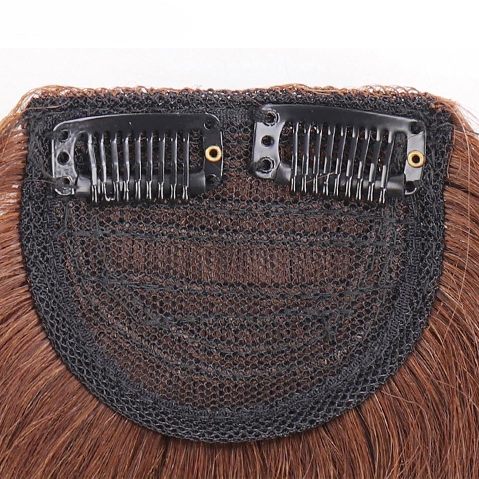 WTB 20cm Additional Wig Piece Synthetic Wig Female One-piece Thickening Fluffy Head Replacement Pad Hair Piece