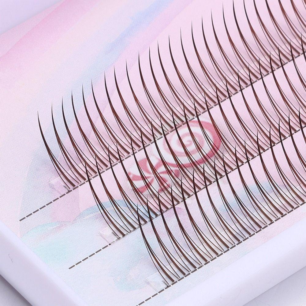 Fairy Look Clusters Eyelash Extensions Black Brown Lash Clusters DIY False Eyelashes for Women