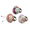 DIY Craft Ring Cotton Ball Shaped Fabric Pin Cushion Needle Holder Needle Pillow Sewing Accessories