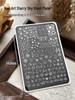 Nail Art Stamping Plates - Star, Polka Dot, Lines, Grid Lace Textures