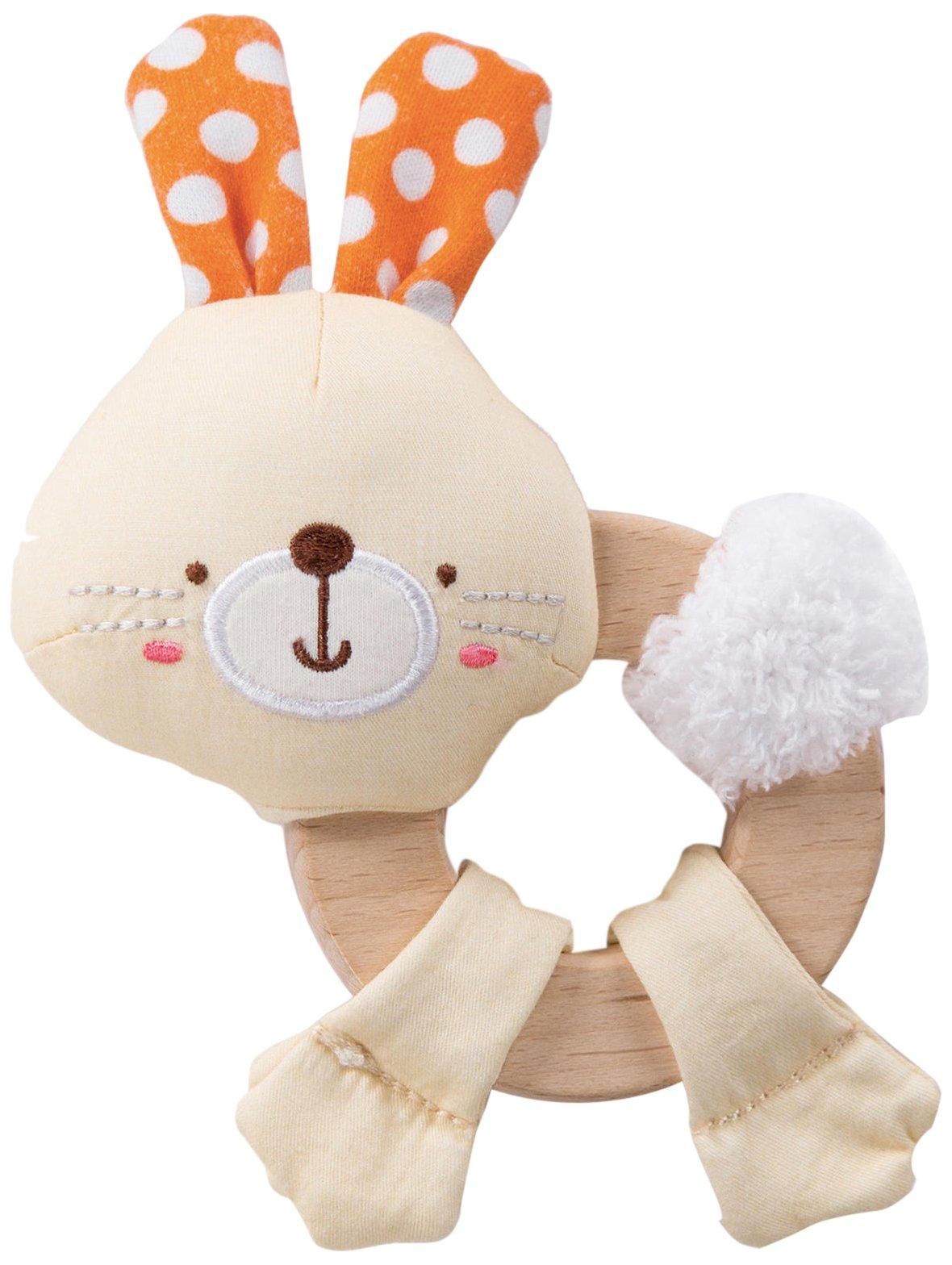 

Simply Bright Starts Clutch Hold Wood Toy Rabbit by Kids II & (11146-02)