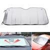 Automotive Protection Sun Shade Strong Aluminum Foil Car Window Cover For Greatest Heat Reflection Windshield Cover