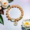 2025 Jadeite Green Jade Rabbit Bracelet: High-End Chinese Style, Year of the Snake, Elegant Women's Niche Beaded Design