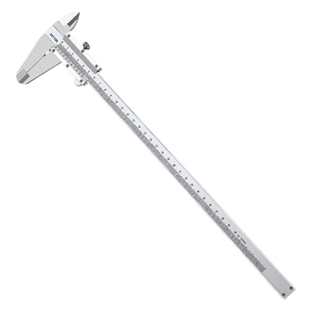 Stainless Steel Vernier Caliper 150/200/300mm Caliper Measuring Tool Manual Micrometer for Depth Diameter Measurement