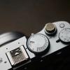 Metal Sıcak Kızak Kapağı Sıcak Kızak Kapağı Koruyucu/Fujifilm Kameralar için Kamera Deklanşör Düğmesi Koruyucu Aksesuar Sabit