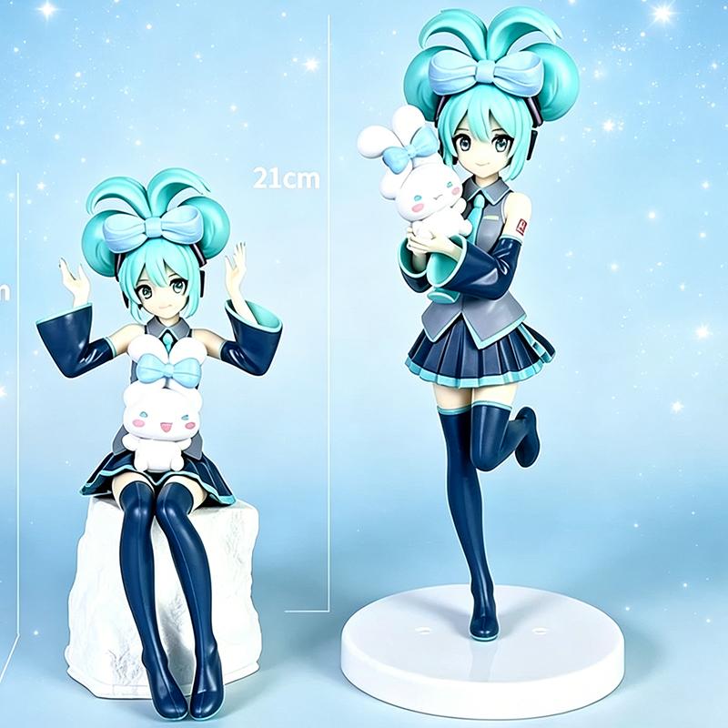 2026 Fashion Hatsune Miku Series Anime Figure Hatsune Miku Action Figures Kawaii Girl Figurine PVC Collection Model Toys..