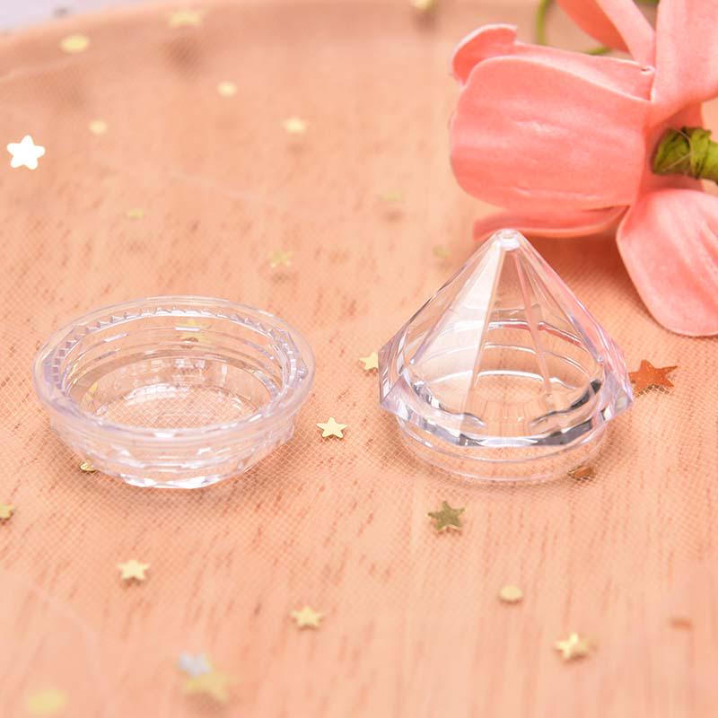 10Pcs 5G Cosmetics Empty Jar Pot Diamond Cream Box Cream Container