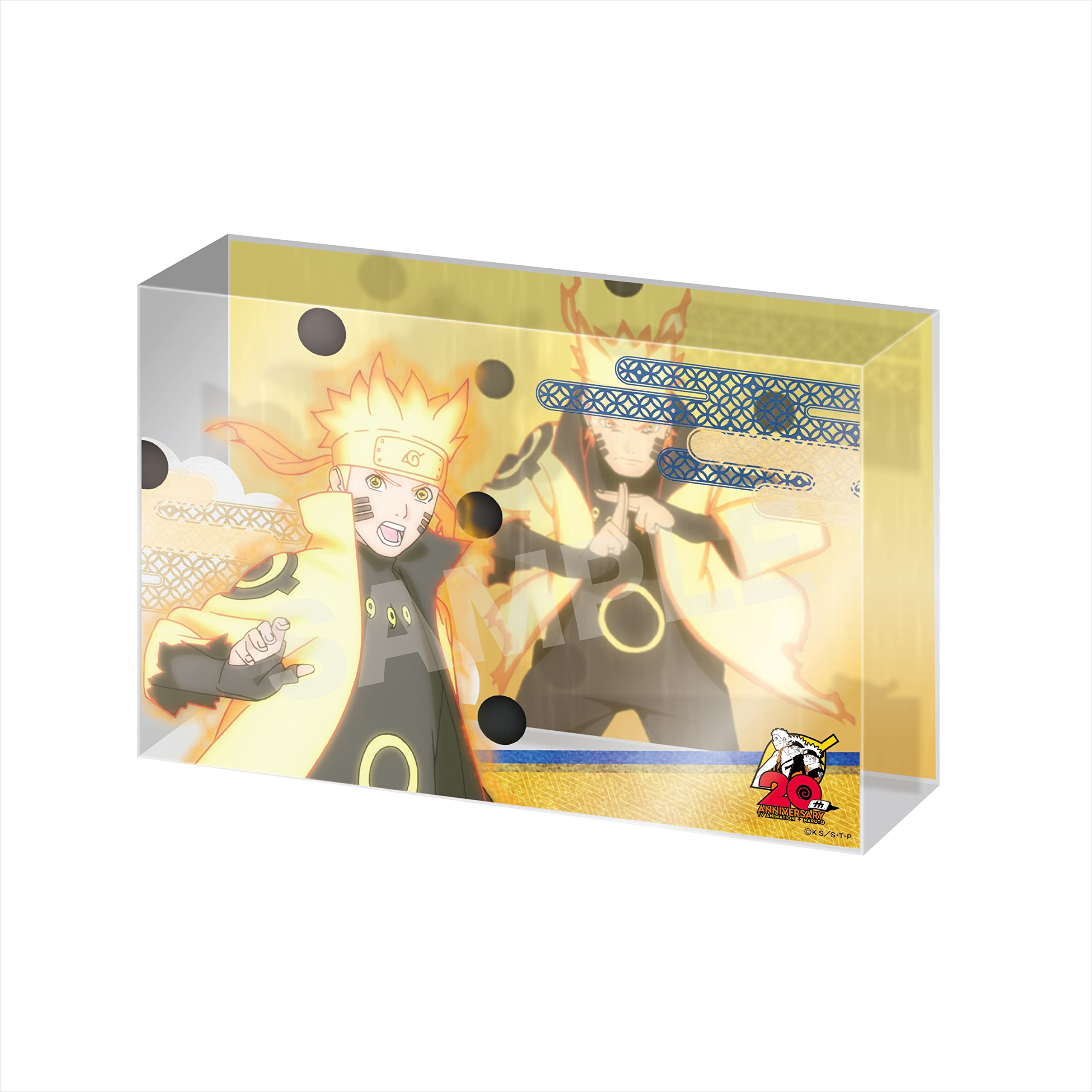 

CS Front Naruto Shippuden Crystal Art Board 01 Uzumaki Naruto, Approx. 150 x 100 x 20mm, Acrylic