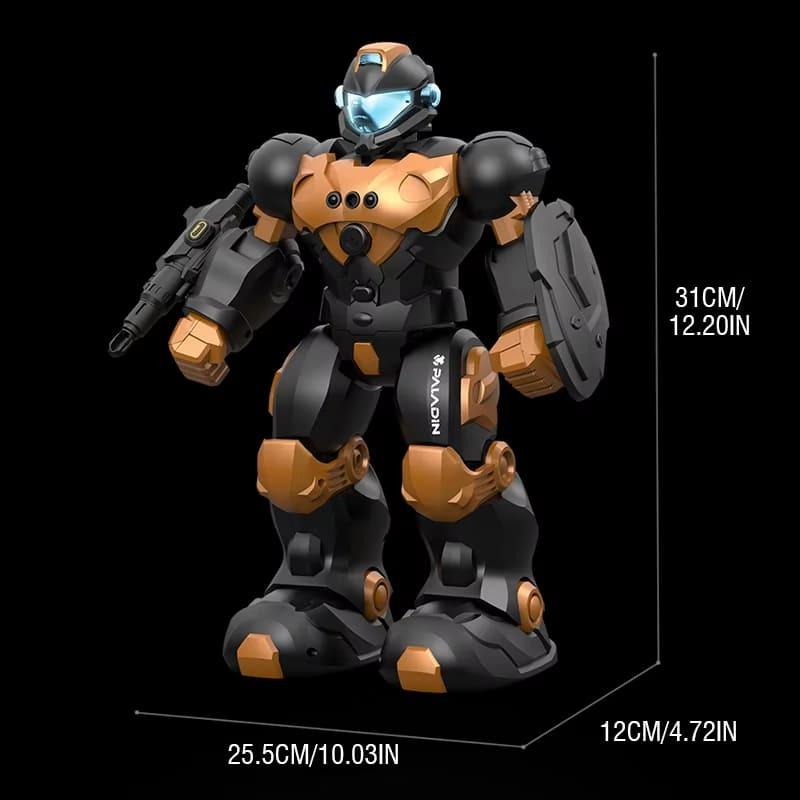 Nouă telecomandă inteligentă cu dialog vocal cu telecomandă Robot jucărie de programare Control vocal mod dublu telecomandă cu gesturi Model electric Jucărie Cadou băiat