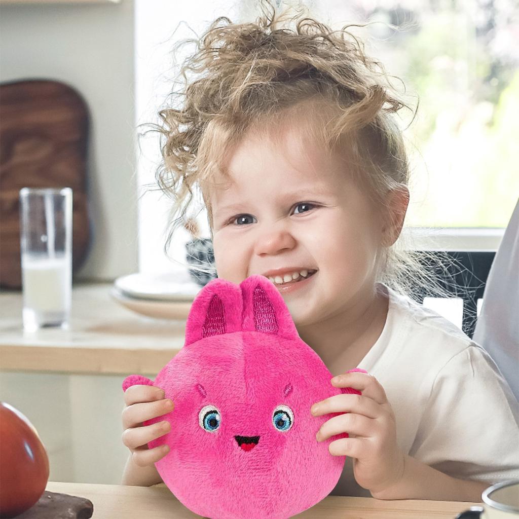 Gutter og jenter plysjleker Sunshine Bunny Plysjlekedukke for barn