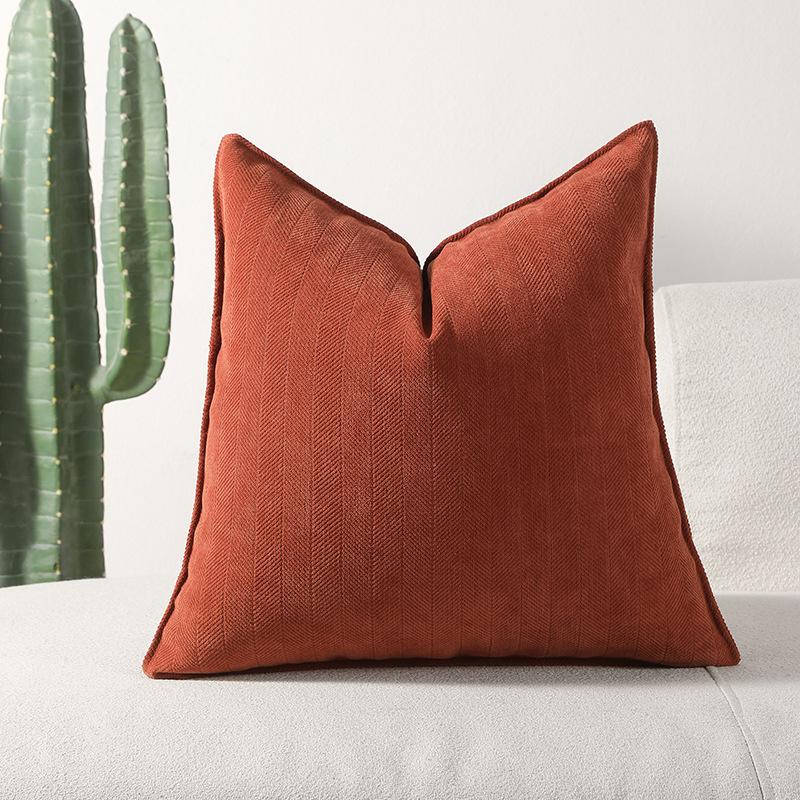 New Herringbone Edge Sofa Pillow Cushion Cover