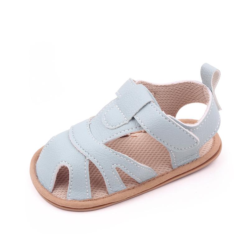 

Baby Summer Sandal Toe-covered Style for Boys and Girls 0-6 Months небесно-голубой
