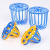 Bird Parrot Feeder Cage Fruit Vegetable Holder Cage Accessories Hanging Basket Container Toys Pet Parrot Feeder Cage Supplies