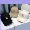 Baseball Cap With Embroidered R Letter For Outdoor Sun Protection Casual Wear