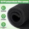 2 Pcs Window Air Conditioner Filters 24 X 15 X1/4Inch Cut To Fit Foam Replacement Filters,For FRIEDRICH,GE,Next Gen AC